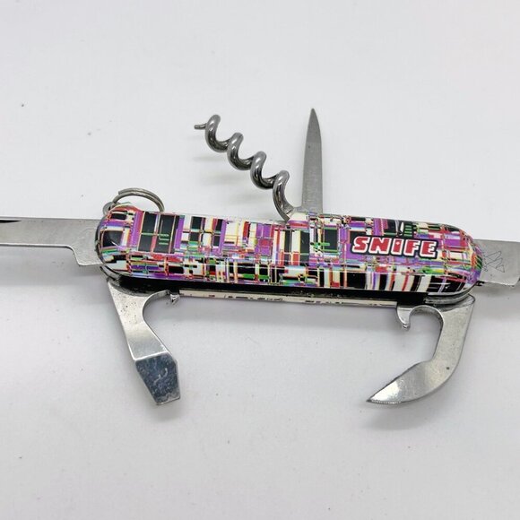 Rare Find! Vintage Wenger Snife 7th Avenue Swiss Army Knife Tool, discontinued - Picture 5 of 7